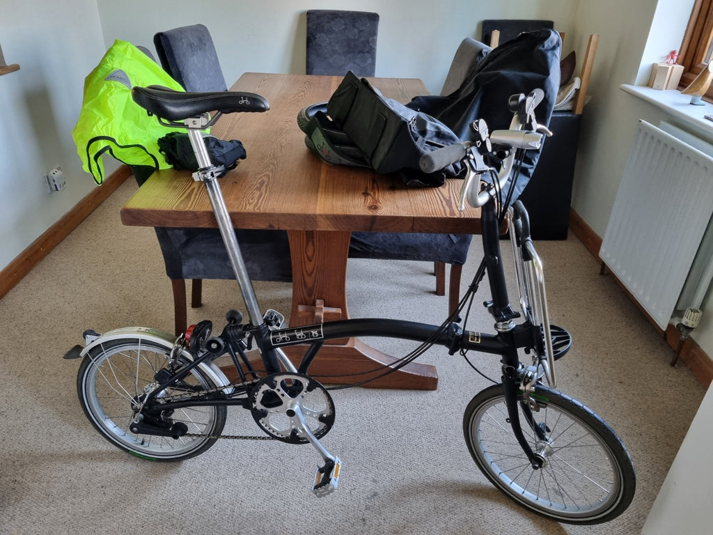 Brompton M6L Folding Bike Black