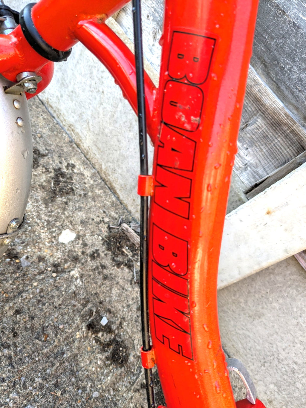 Folding Bike 12 Inch Wheels  Red great condition