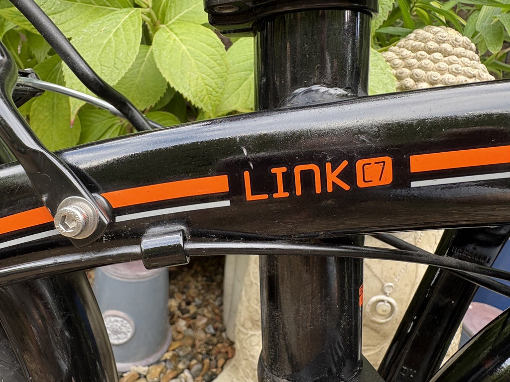 Tern Link C7 20”  Folding Bike Black/orange excellent condition