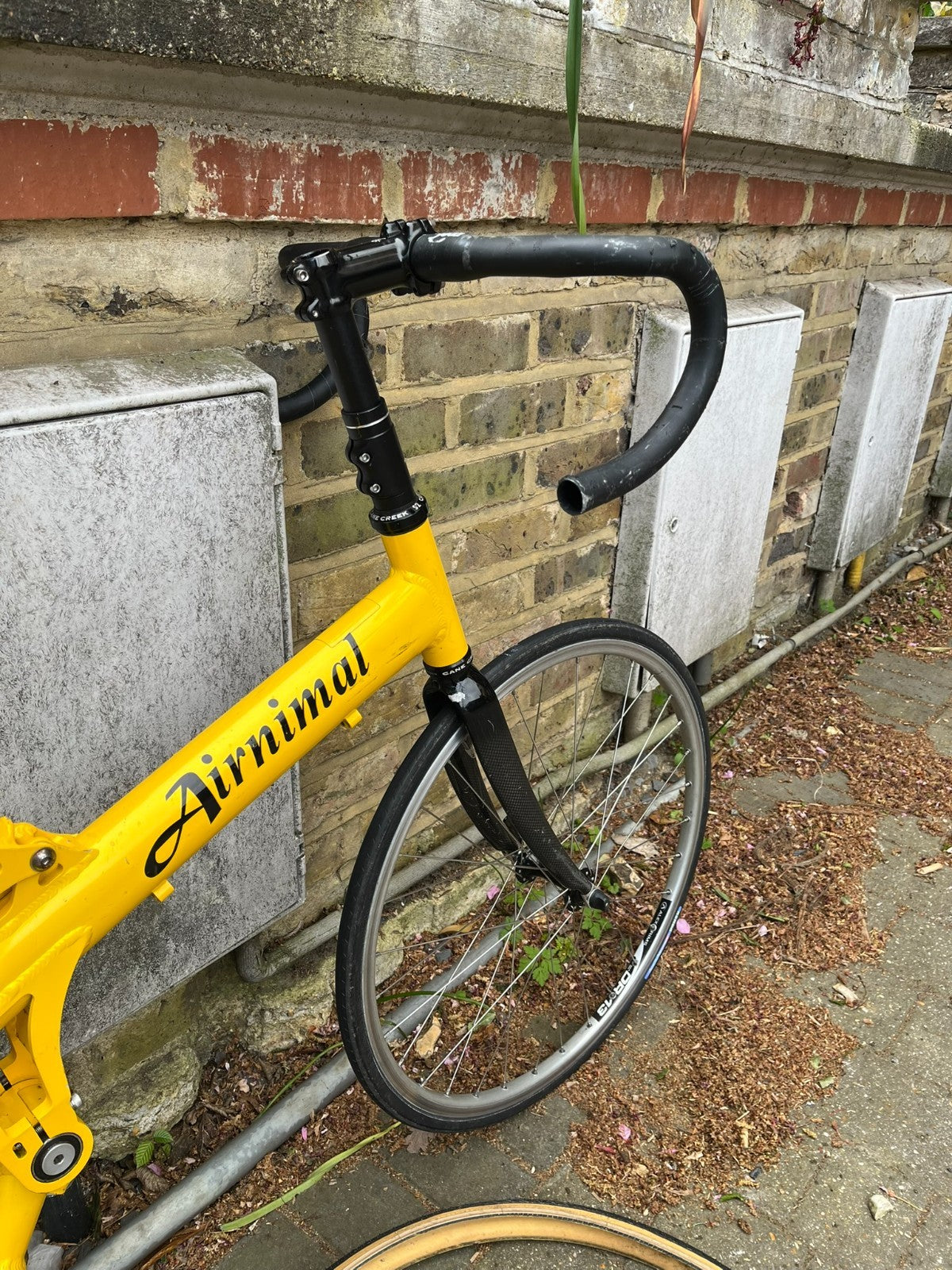 Airnimal Chameleon Yellow Mini-velo Folding Road Racing Bike 24 inch