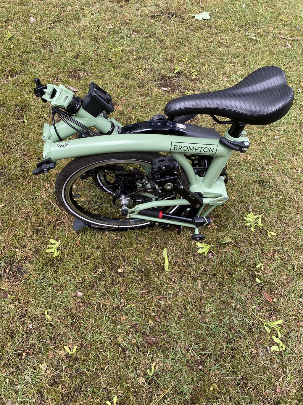 Brompton C-Line 6-Speed Folding Bike – Matcha Green – Excel-t Cond (Discont-ed)