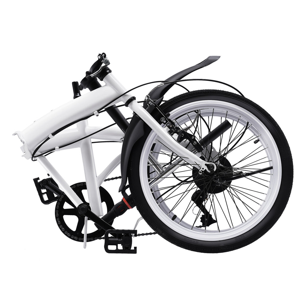 20" Folding Bike Adults Bicycle Lightweight Alloy Bicycle Folding City Bike UK