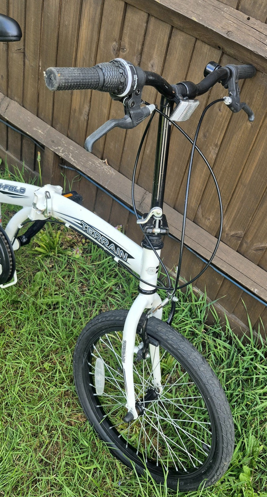 20-inch Folding Bike Terrrain I-Fold with 6-Speed Shimano Gears, Lightweight