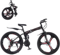 TRIOBLADE 26 Inch Folding Mountain Bike 21-Speed Foldable Mountain Bicycle