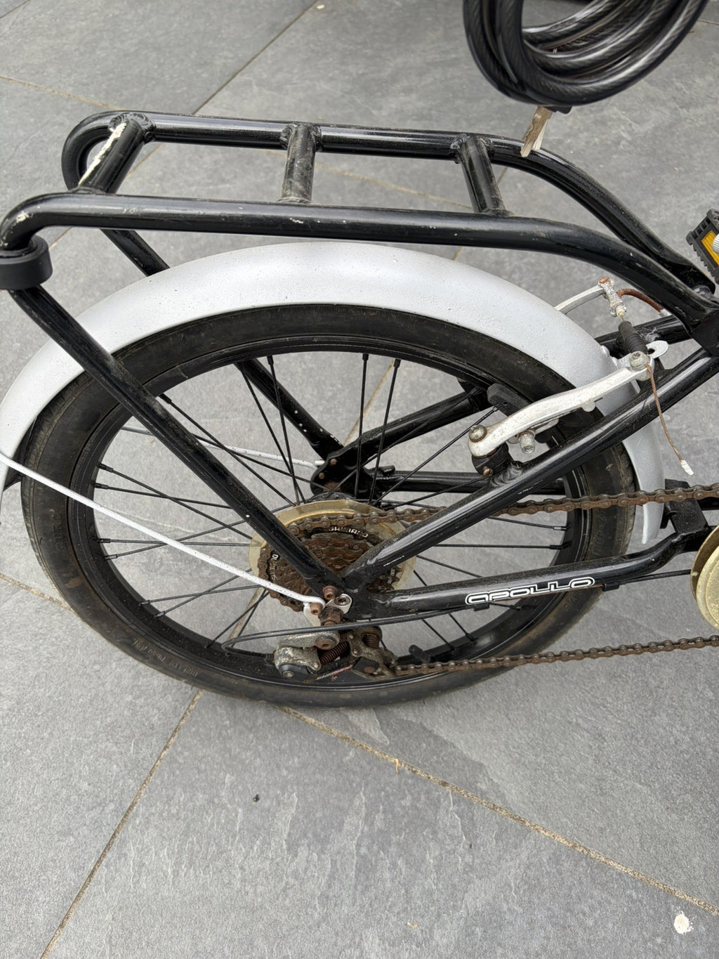 Folding Bike Apollo Transition 20” Wheels Alloy Frame Shimano 6 Gear Revoshift