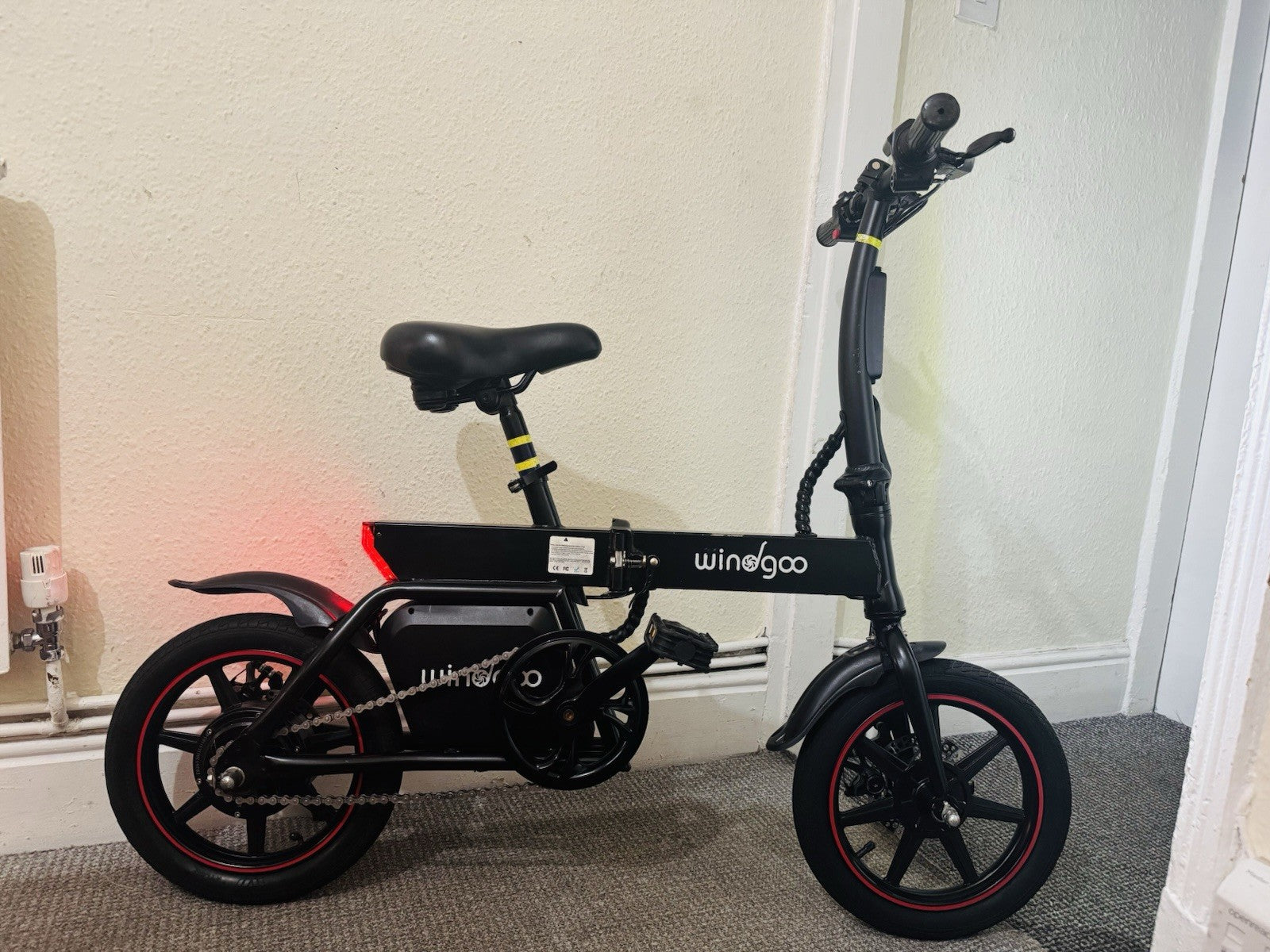 RA B20mini 14-inch Folding Electric Bike Ideal for Urban Commuters 36V 7.8Ah