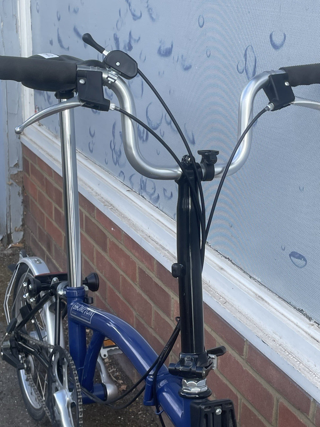 Brompton M3L Folding Bike - Tempest Blue