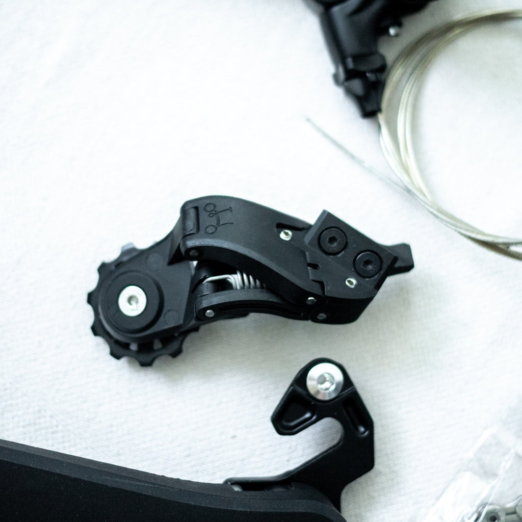 Brompton C/P/T Line 4 Speed Brake Lever Shifter Rear Derailleur Tensioner Chain