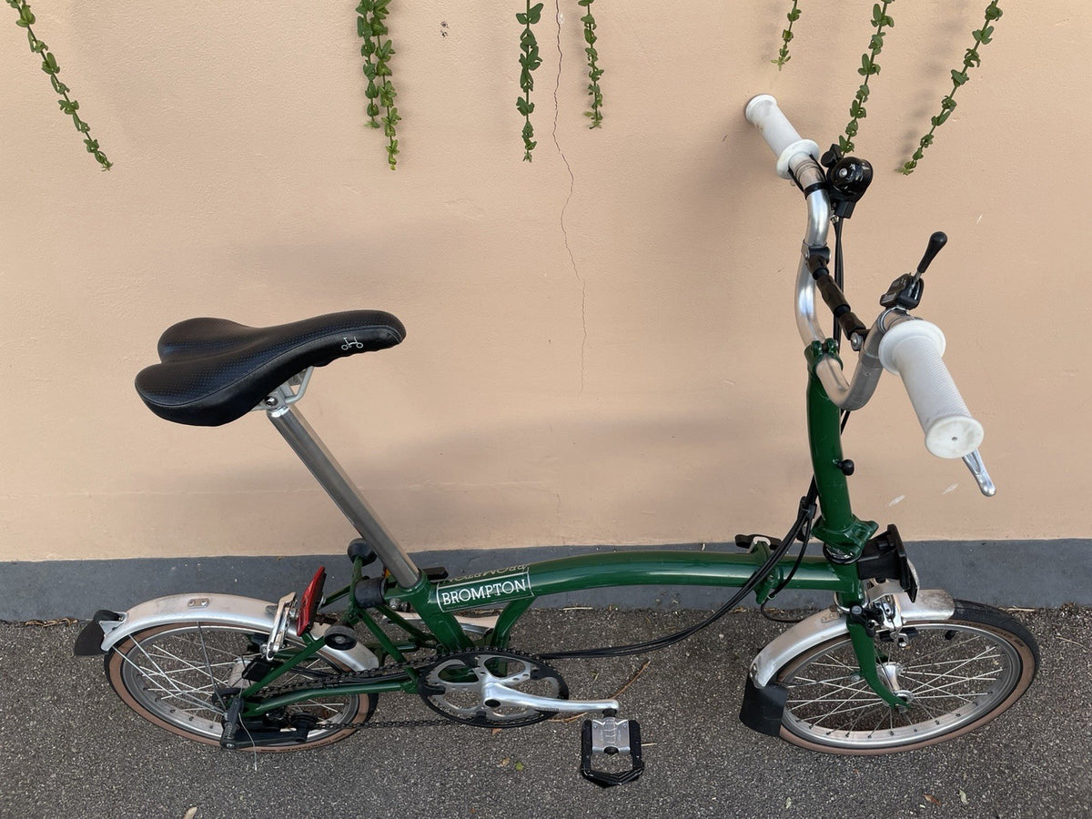 Brompton 6 speed Folding Bike fold up bicycle M6L C Line six gear Folder London
