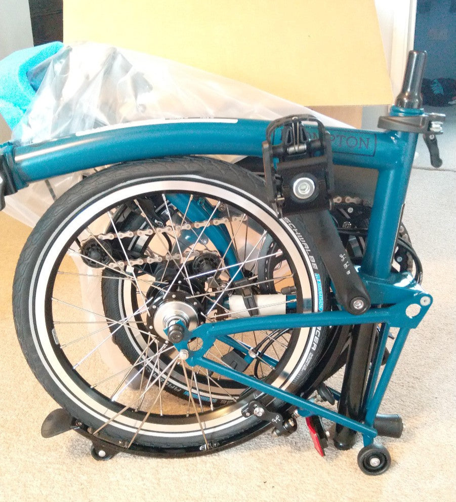 Brompton C line M6L Ocean Blue - Brand new
