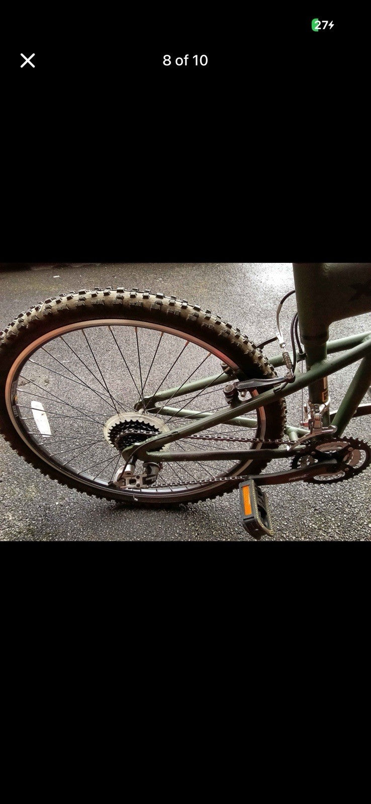 Montague Paratrooper Folding Mountain Bike 26” 24 Speed Military Green