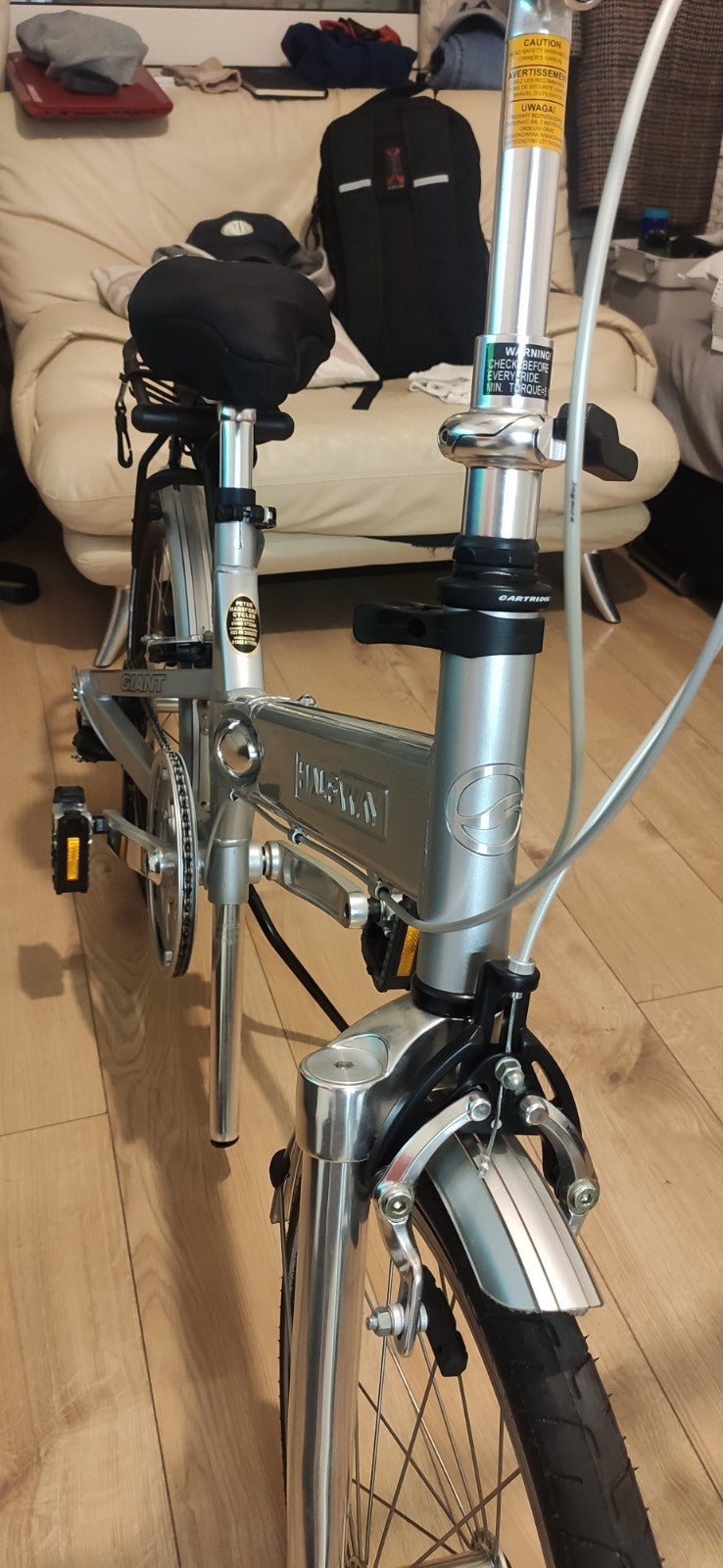 Giant Halfway Folding Bike - Rare Single-Sided Design - Excellent Condition