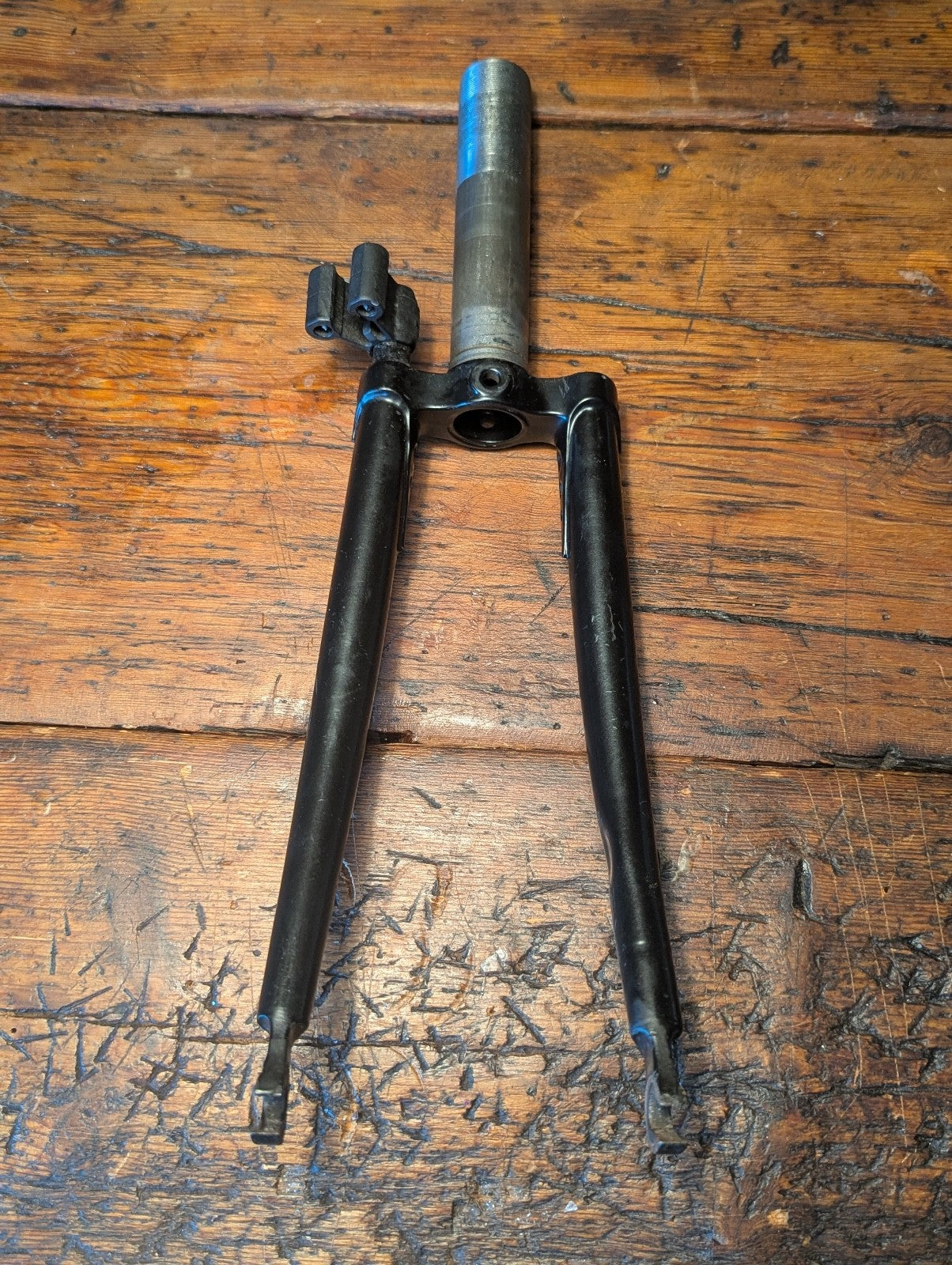 Brompton kinetics disc fork and wheel, Hope hub