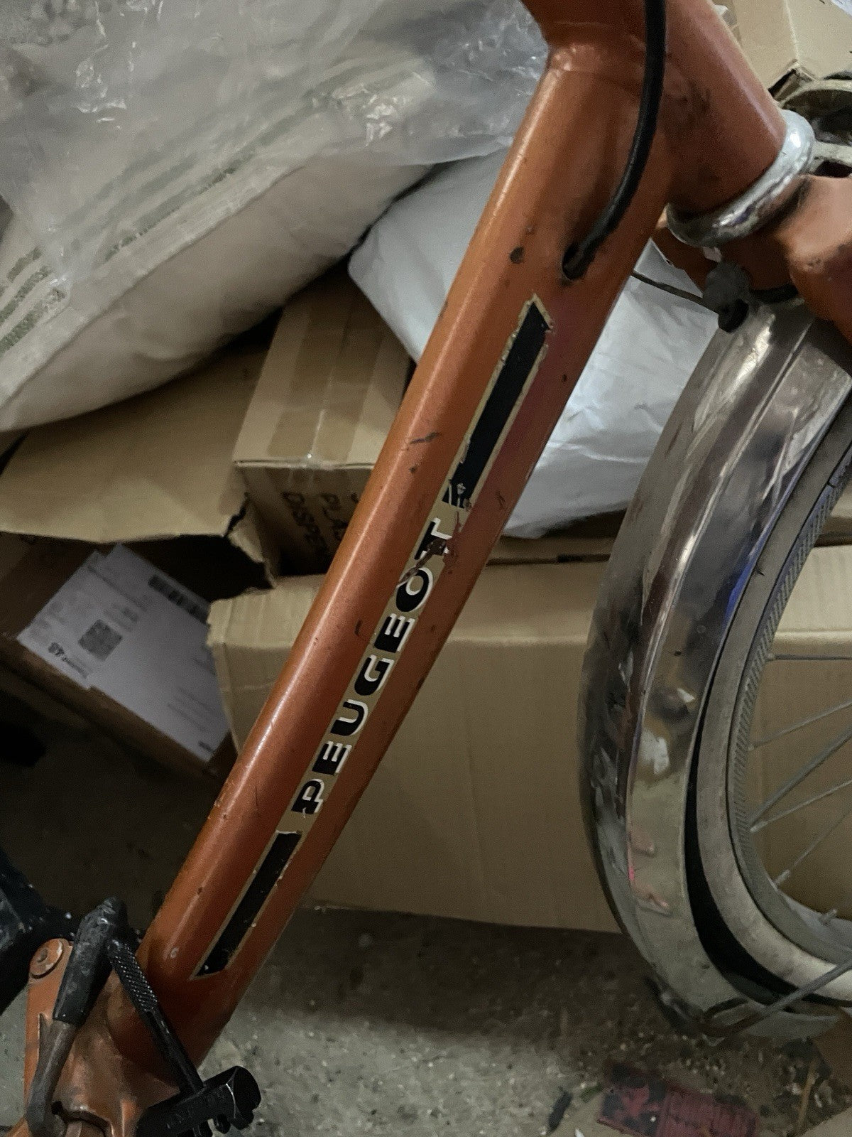 Peugeot Vintage Folding Shopper Bike 1972 Steel Frame collection N4 London