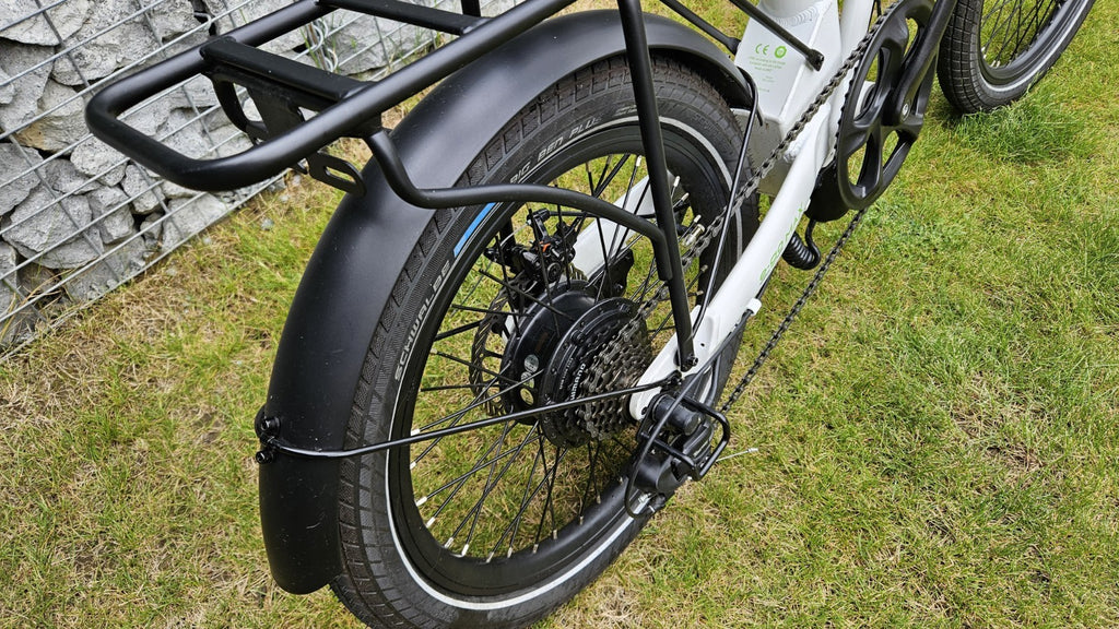 E-Go Max Folding Bike (White) 20 Inch Wheels 250W Including Storage Bag