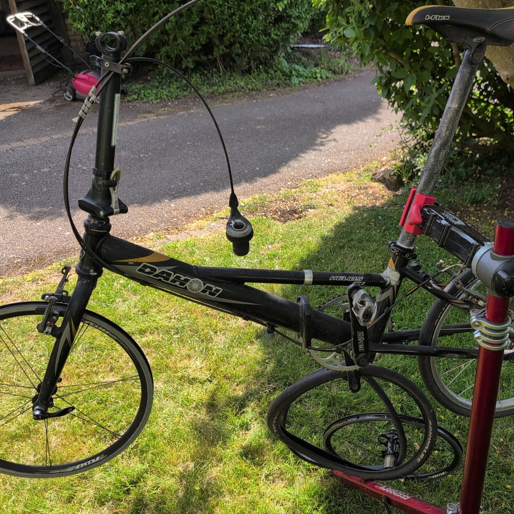 Dahon Helios SL Folding Bike -  Project/Spares or Repair Rolf Prima Wheels