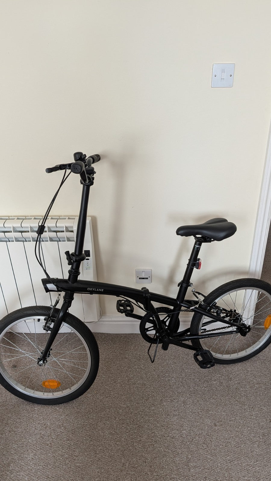 BTWIN Oxylane 100 Folding Bike 20" Wheels