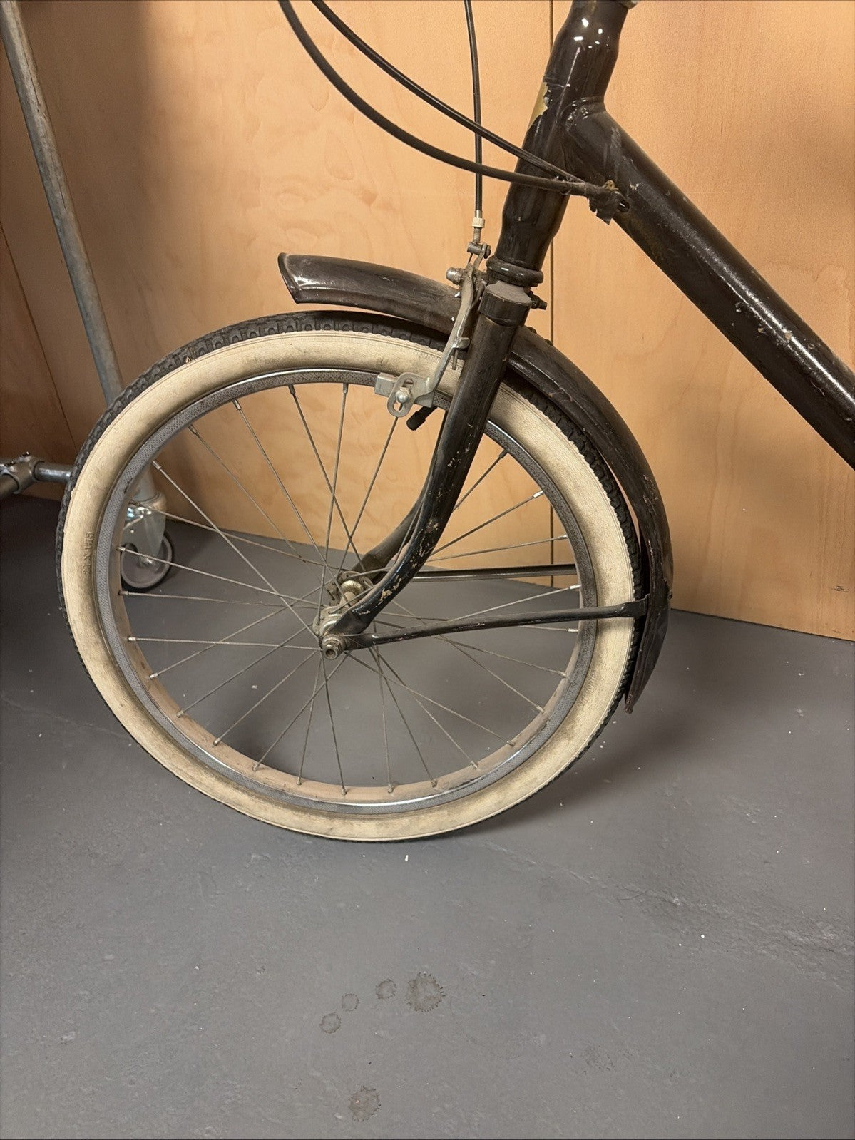 Vintage Folding Bike Girls and Ladies