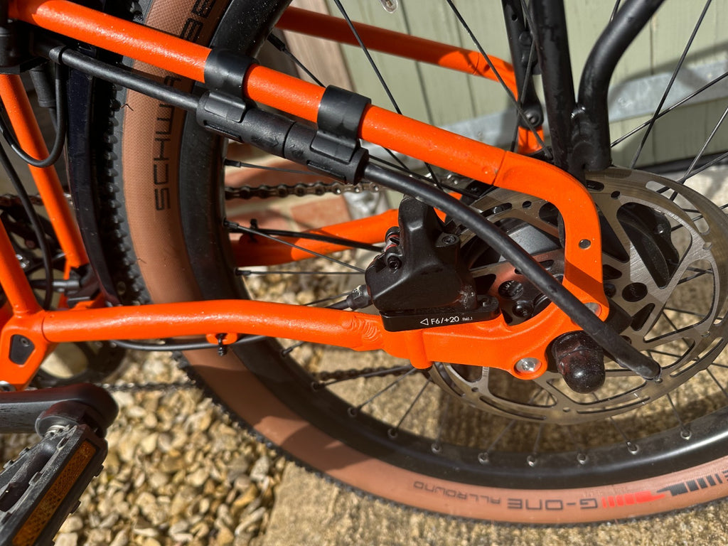 brompton g line bike- extremely rarely used. recently purchased for a timeframe