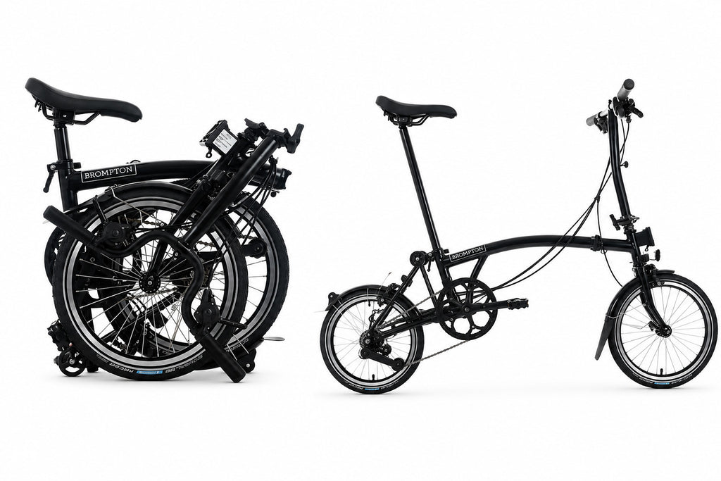 NEW Brompton C Line 4 Speed Folding Bike Black Mid Bar 2026 Unused