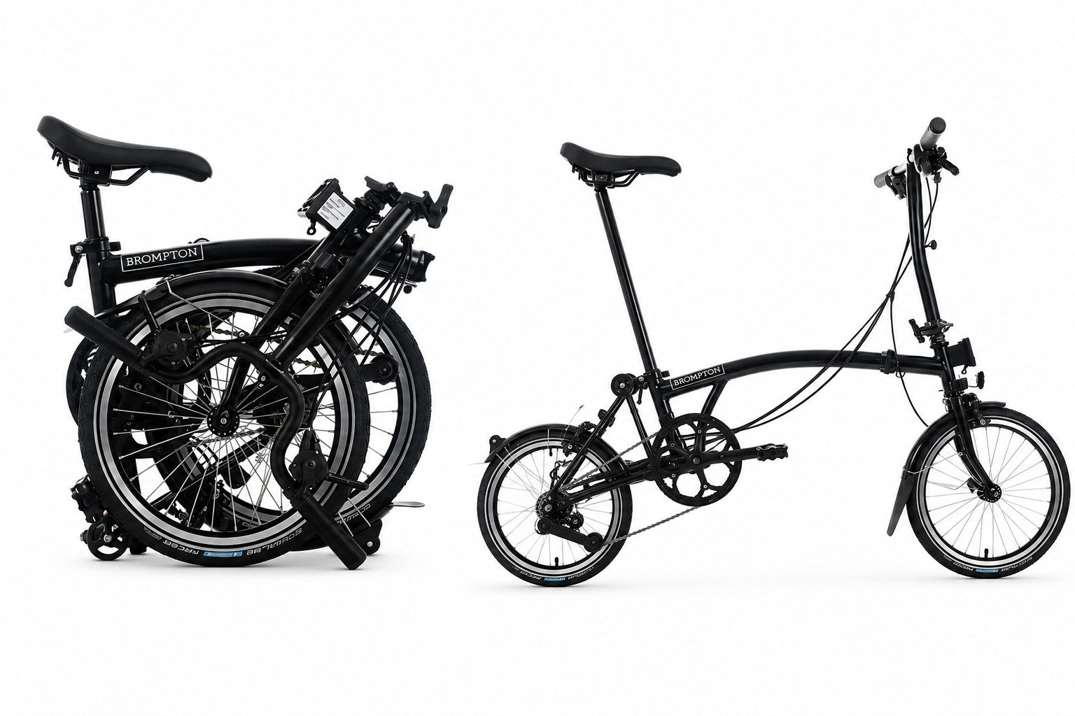NEW Brompton C Line 4 Speed Folding Bike Black Mid Bar 2026 Unused