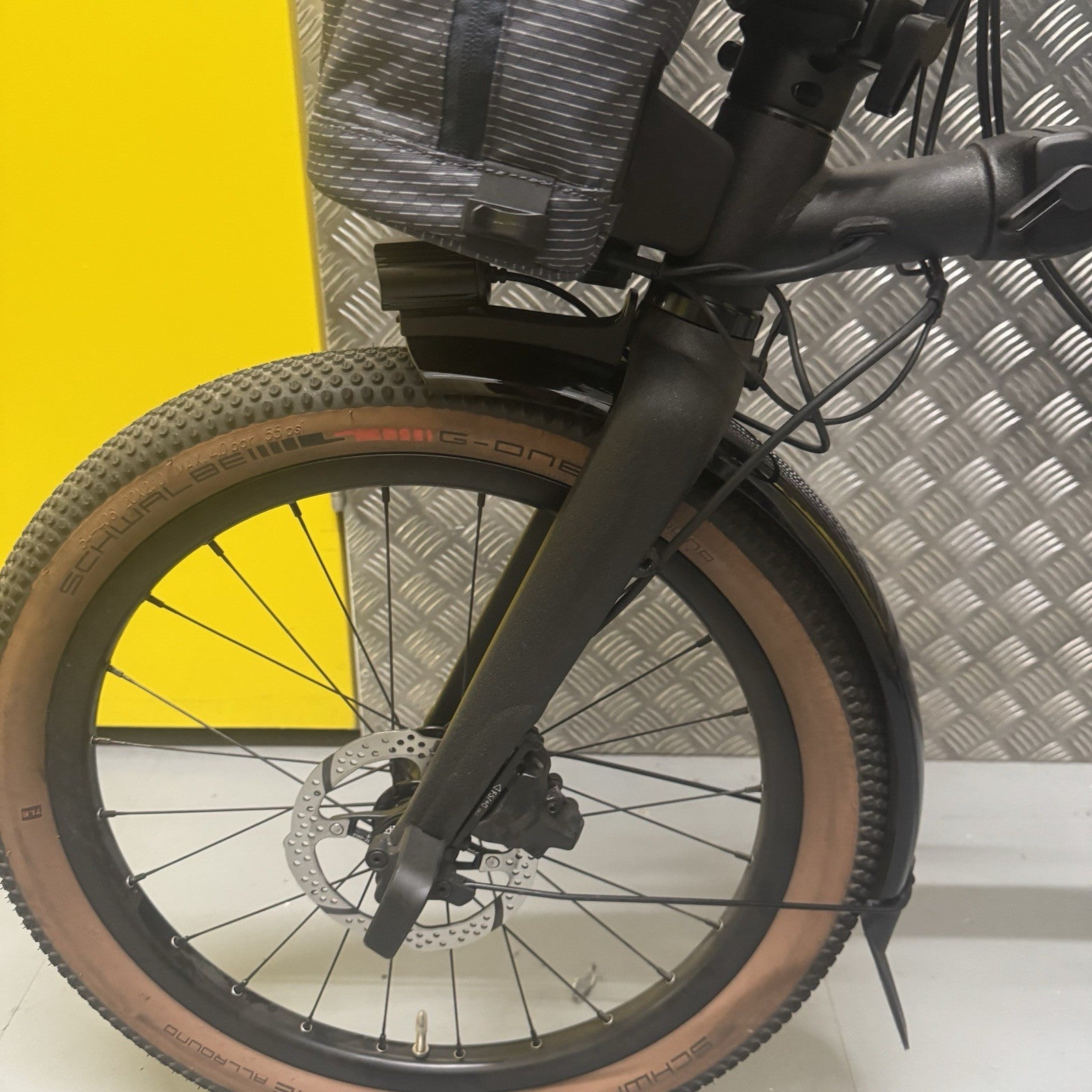 Brompton G Line 4 Speed Space Black Folding Bike