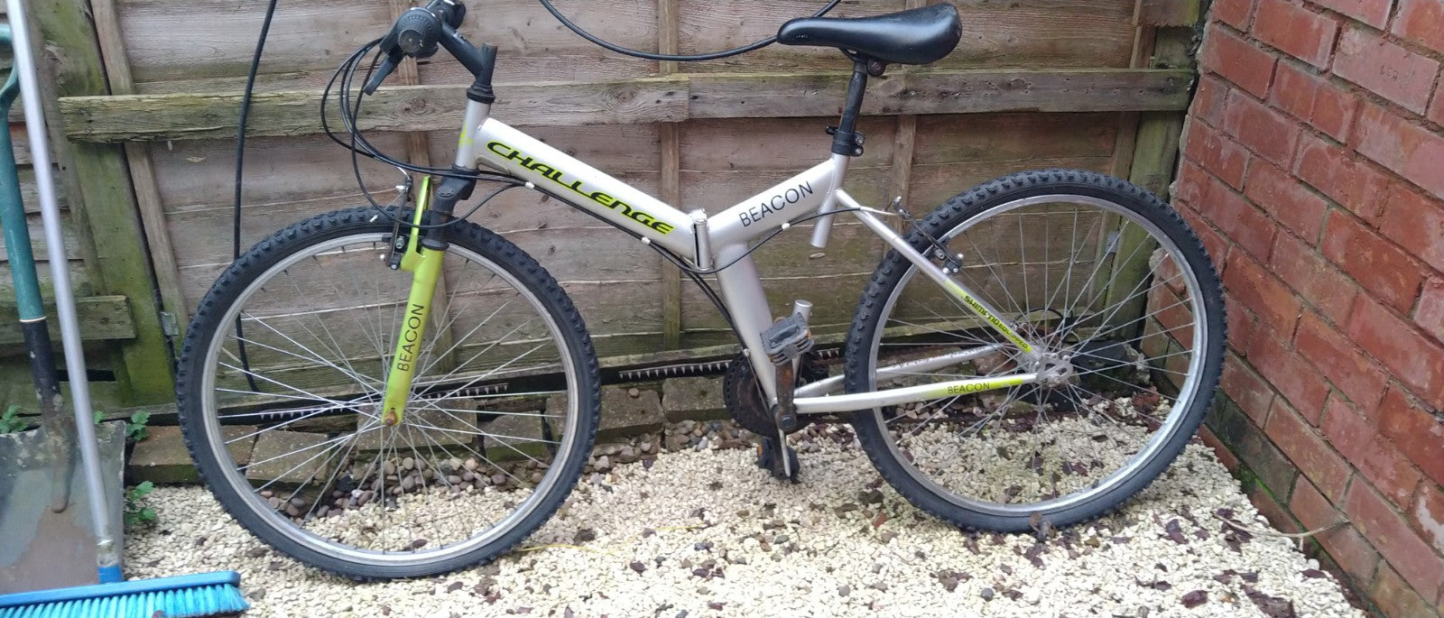 Challenge Beacon 26 inch Wheel Size Mens Mountain Folding Bike