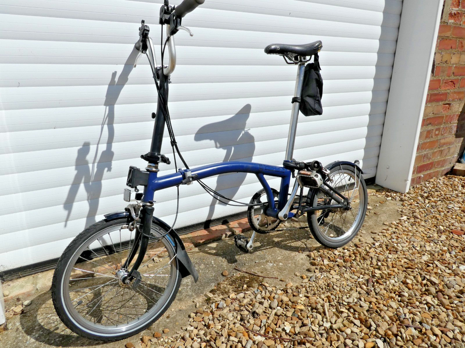 Brompton Folding M Series 6 speed with tool kit, cover and matching Brompton bag