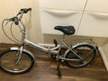 Raleigh  Bike 20in Silver/Black, Mudguards, Rear Rack, Grip Shifter