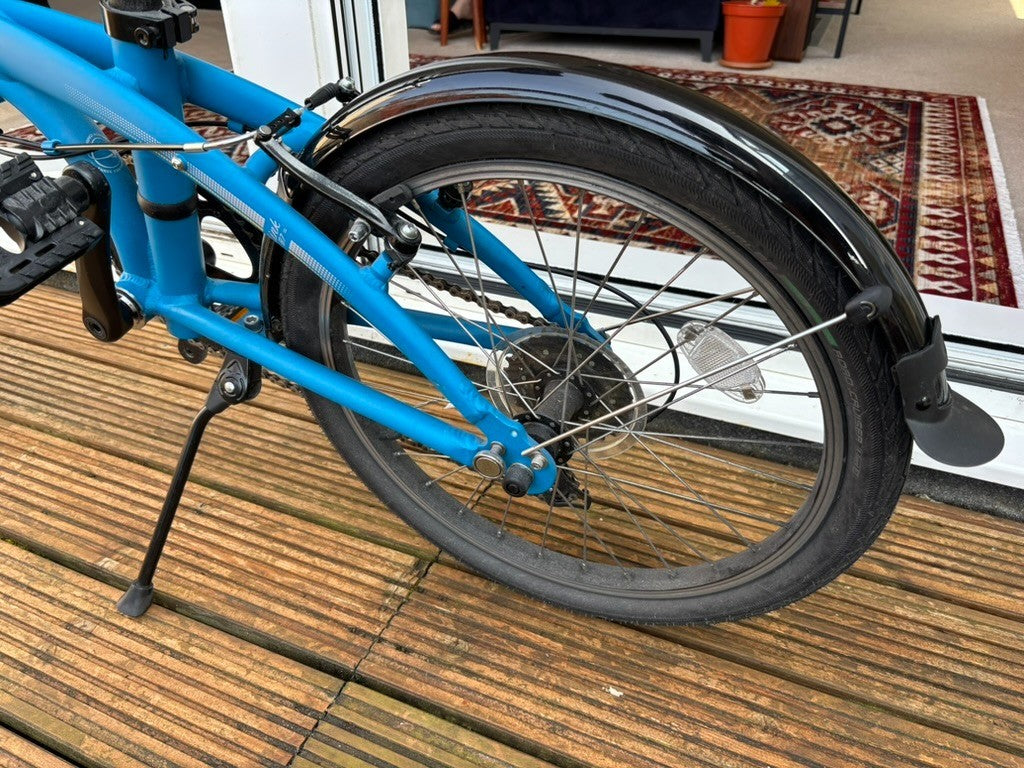 Tern Link B7 Folding Bicycle 20" - Blue - Good Condition