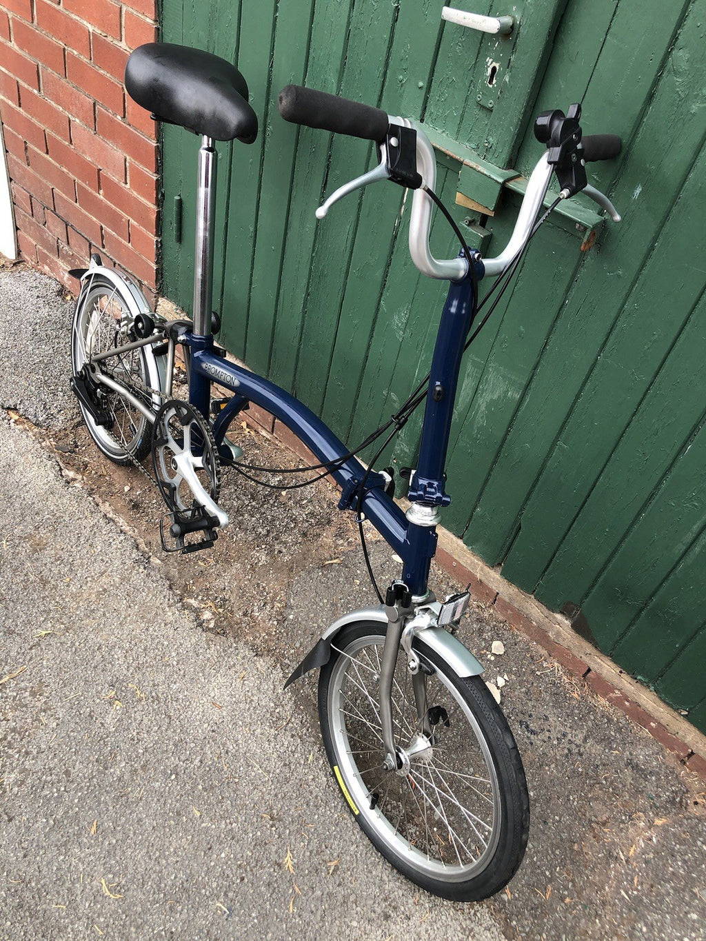 BROMPTON SUPERLIGHT - TITANIUM REAR TRIANGLE AND FORK - 2 Speed