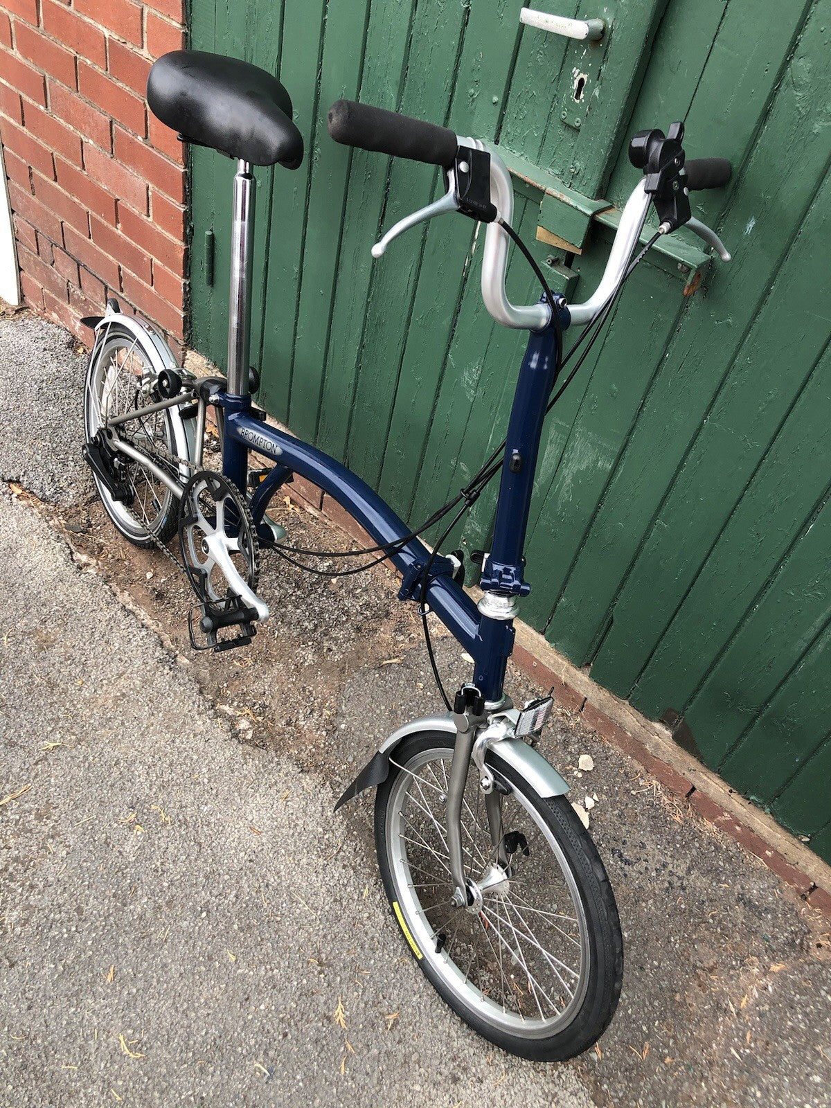 BROMPTON SUPERLIGHT - TITANIUM REAR TRIANGLE AND FORK - 2 Speed