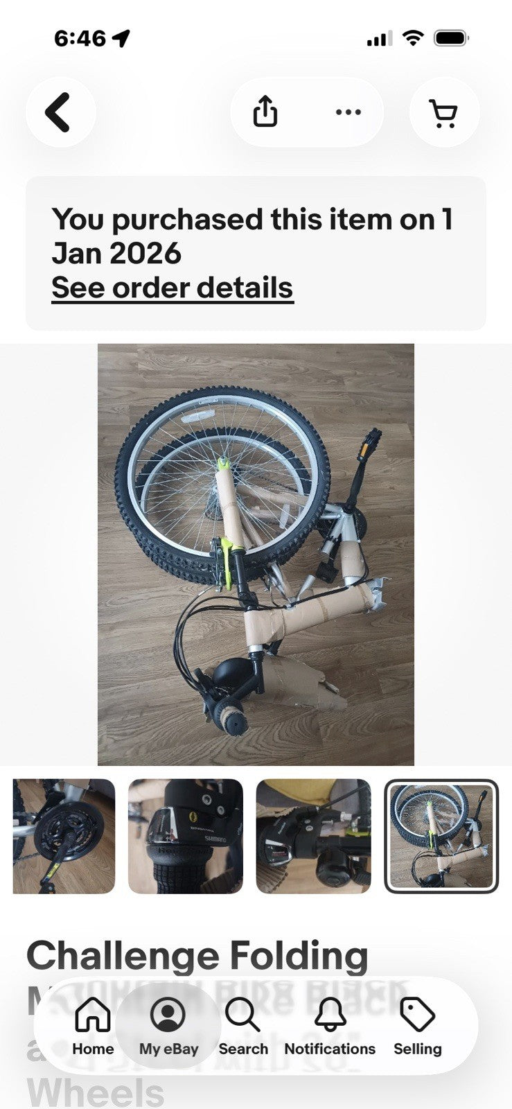 Challenge Beacon 26 Inch wheel Men’s mountain Folding Bike.