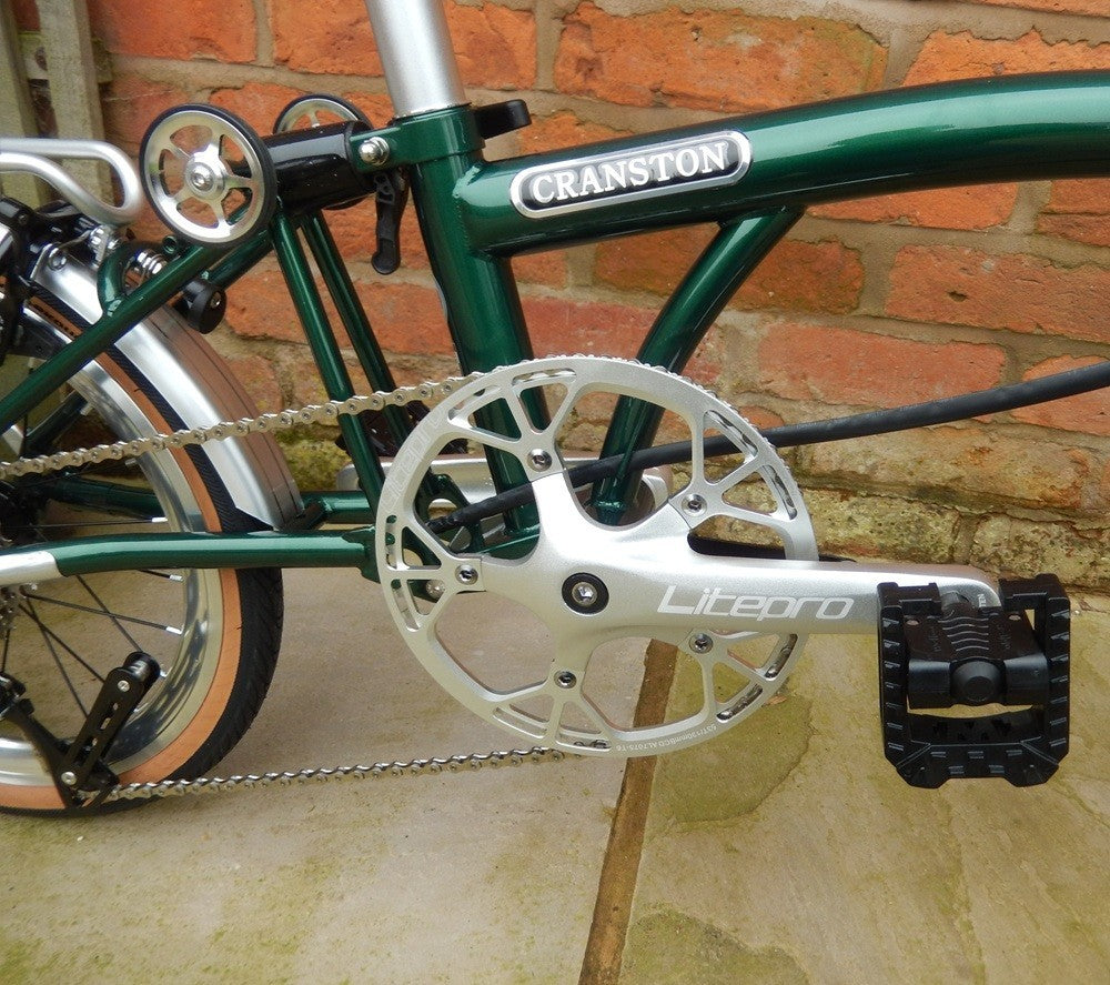 Cranston R9 Folding Adults Bike in Green 9 Speed 16" Wheel Brand New Boxed