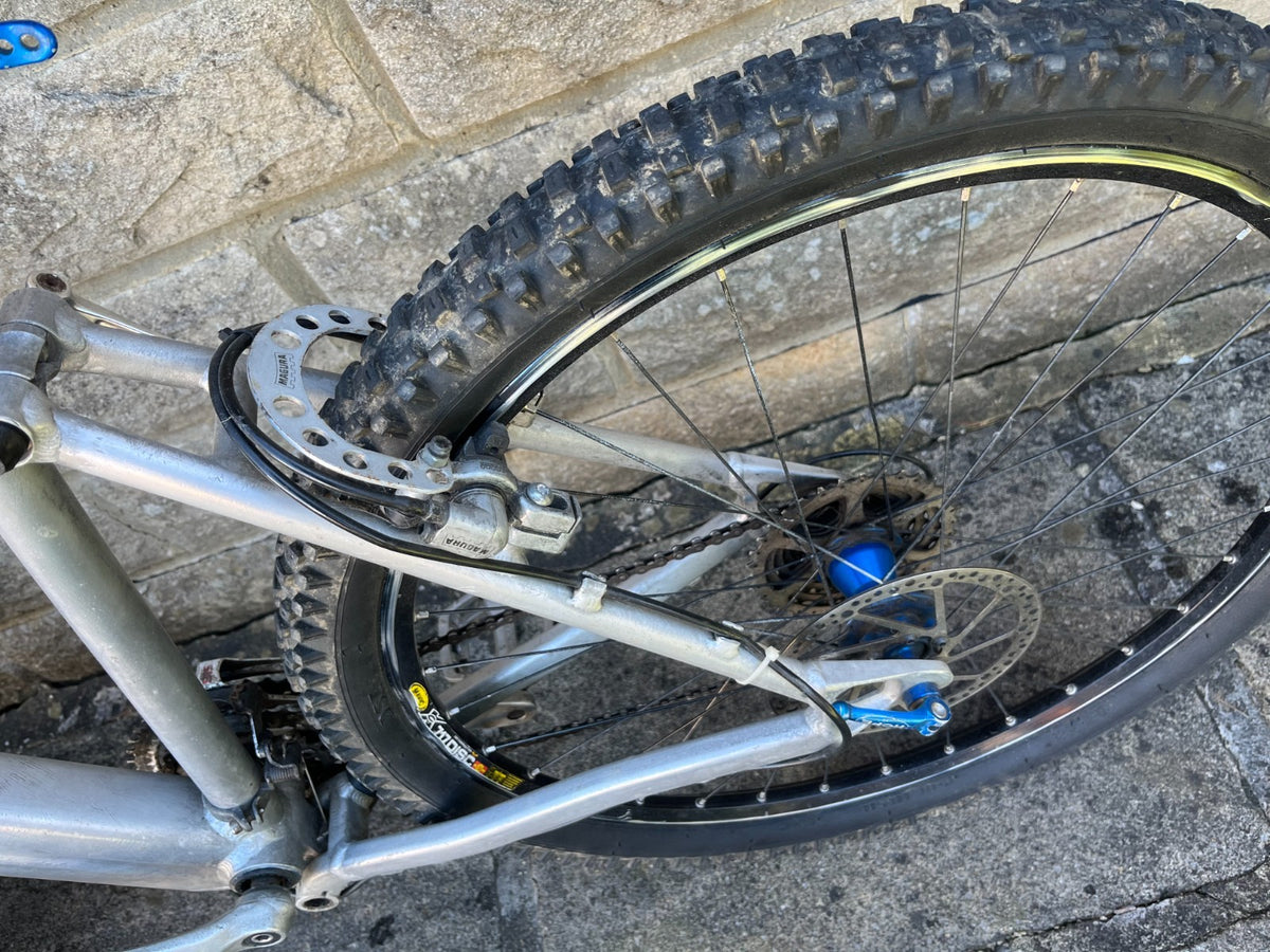 BMW Q3.S FOLDING MOUNTAIN BIKE - DEORE SHIMANO GEARS, MAGURA BRAKES - RARE BIKE