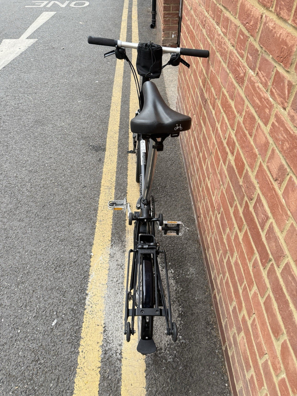 Brompton Folding Bike S6L Matte Black