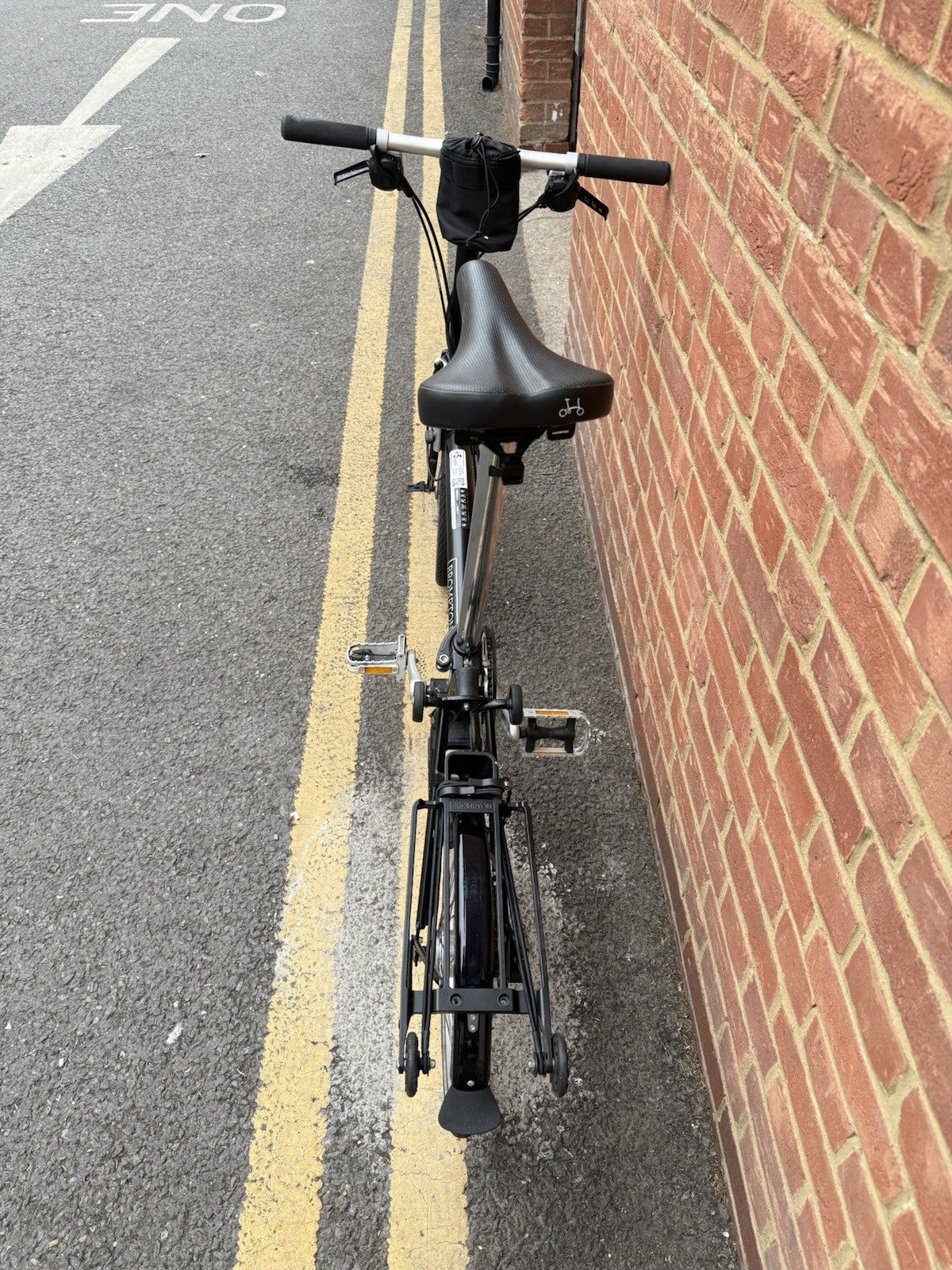 Brompton Folding Bike S6L Matte Black