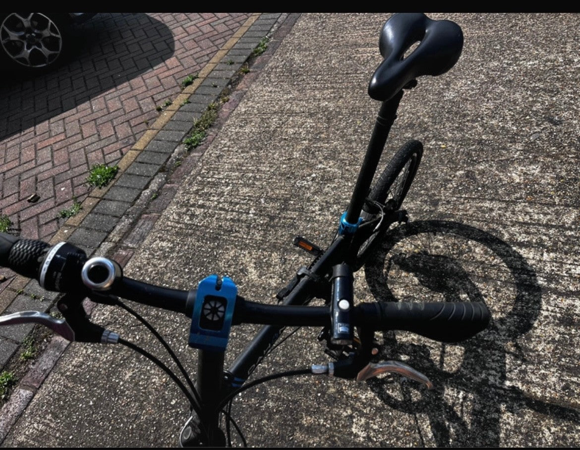 dahon vybe ds-7 folding commuter bicycle