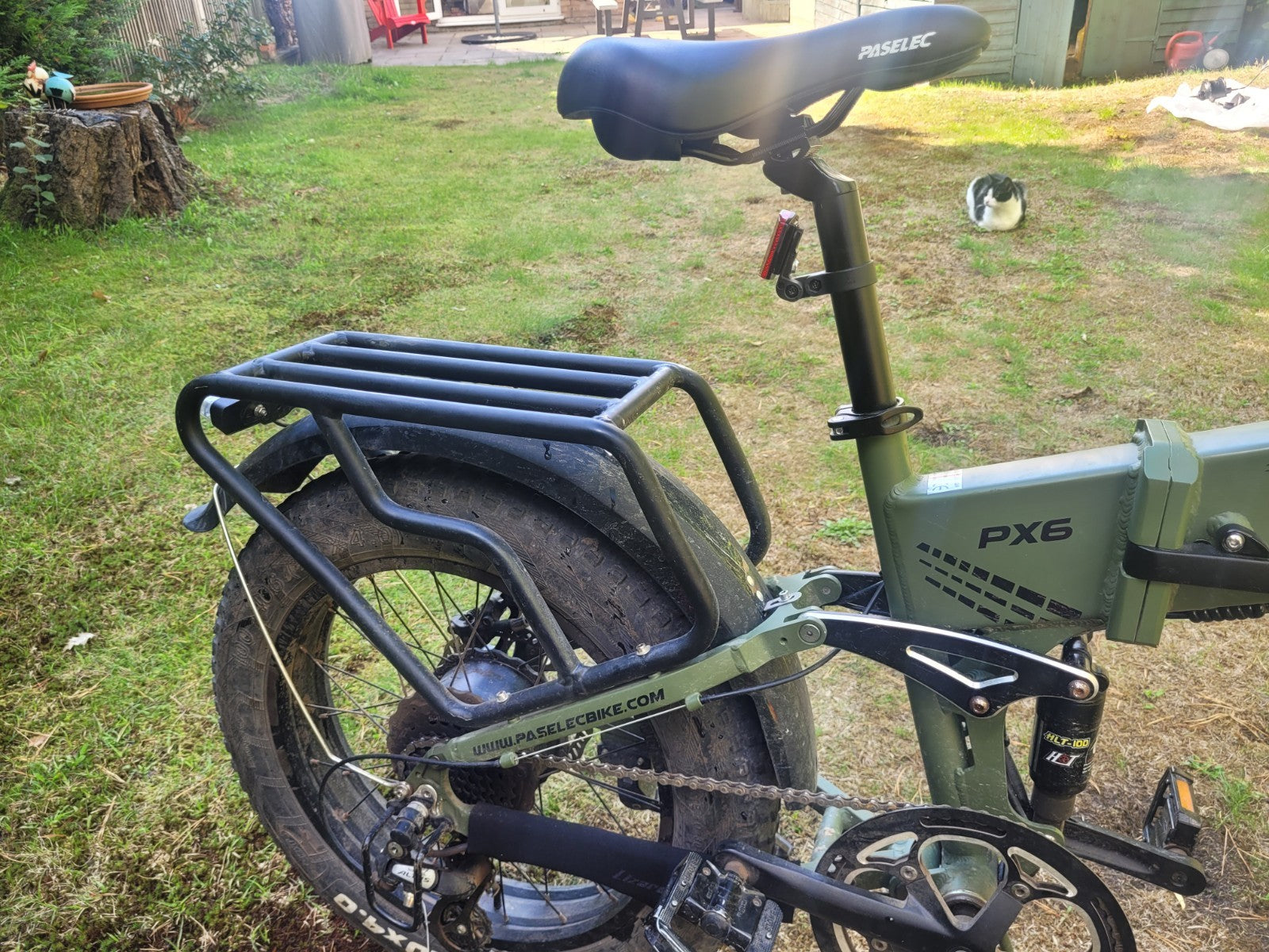 Paselec PX6 Folding Bike - Suspension, Charger, x2 Keys, Spare Motors
