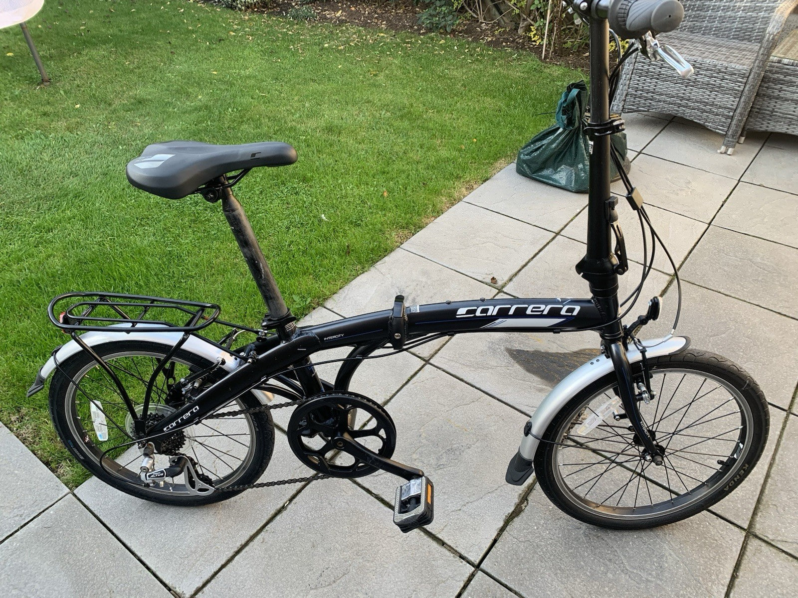 Pair of  Carrera Intercity Folding Bikes