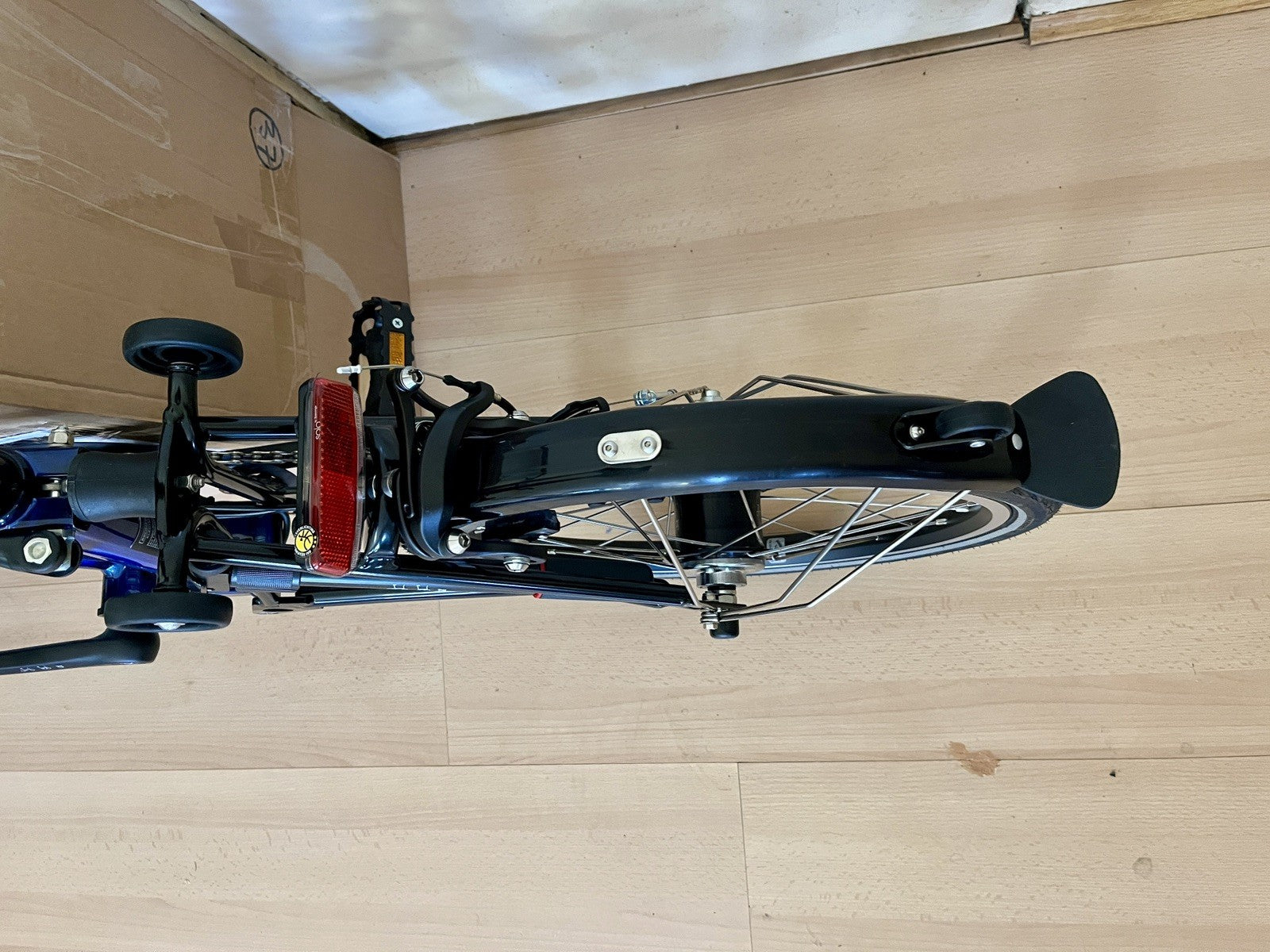 Brompton Elec C Line Explore 6 Speed - Bolt Blue / Black New