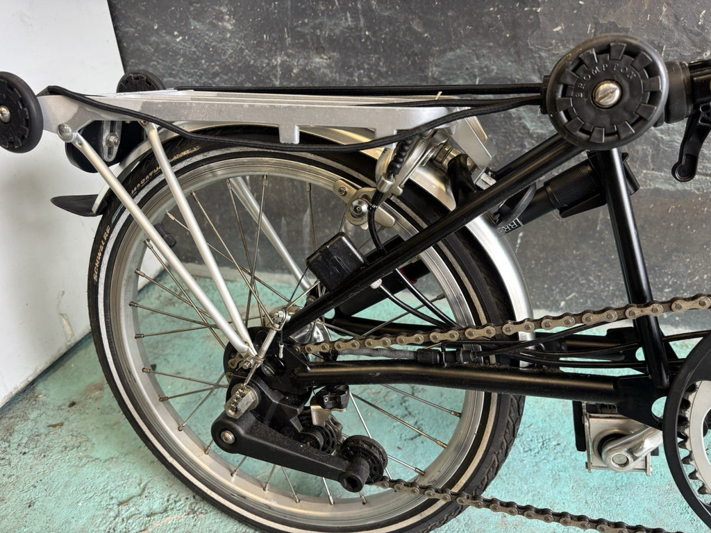 Brompton Folding Bike 6 Speed With Bags Immaculate Condition