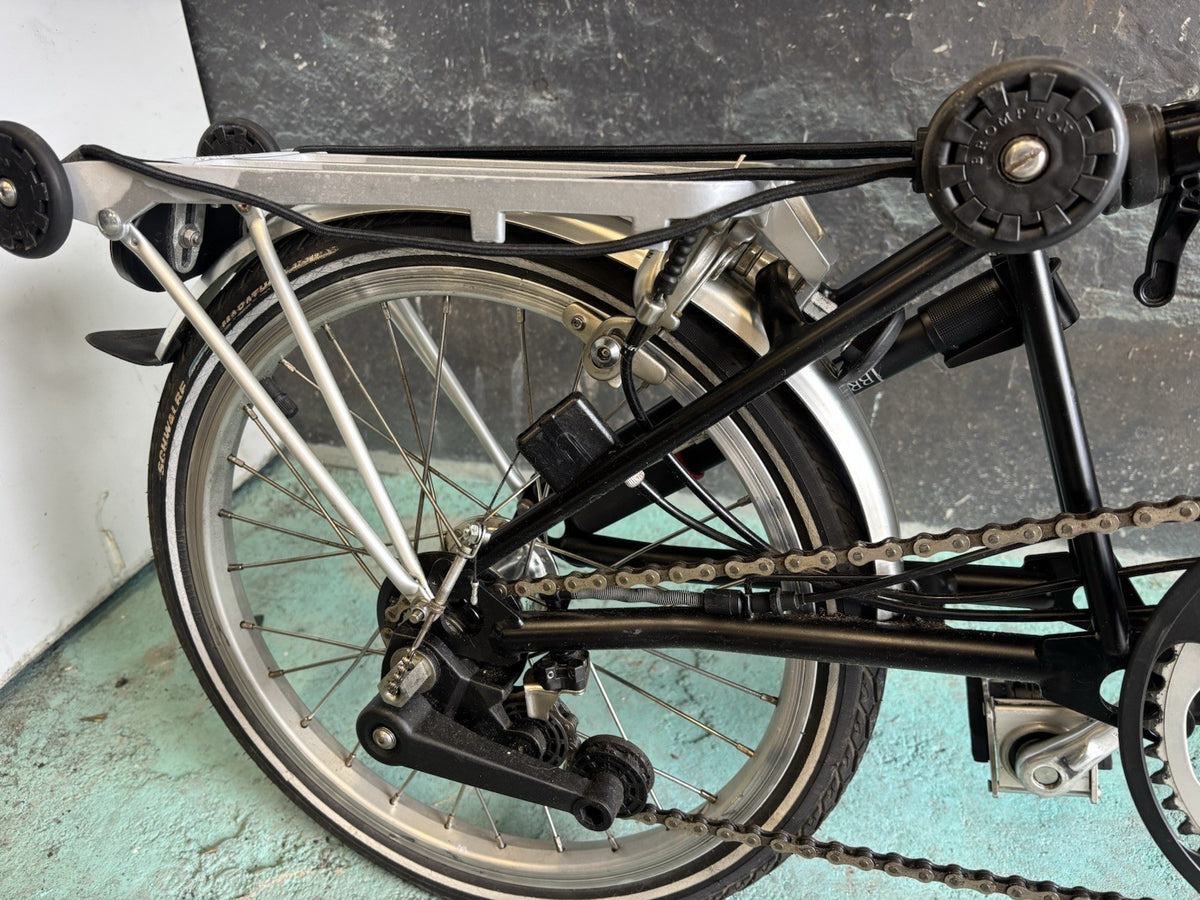 Brompton Folding Bike 6 Speed With Bags Immaculate Condition