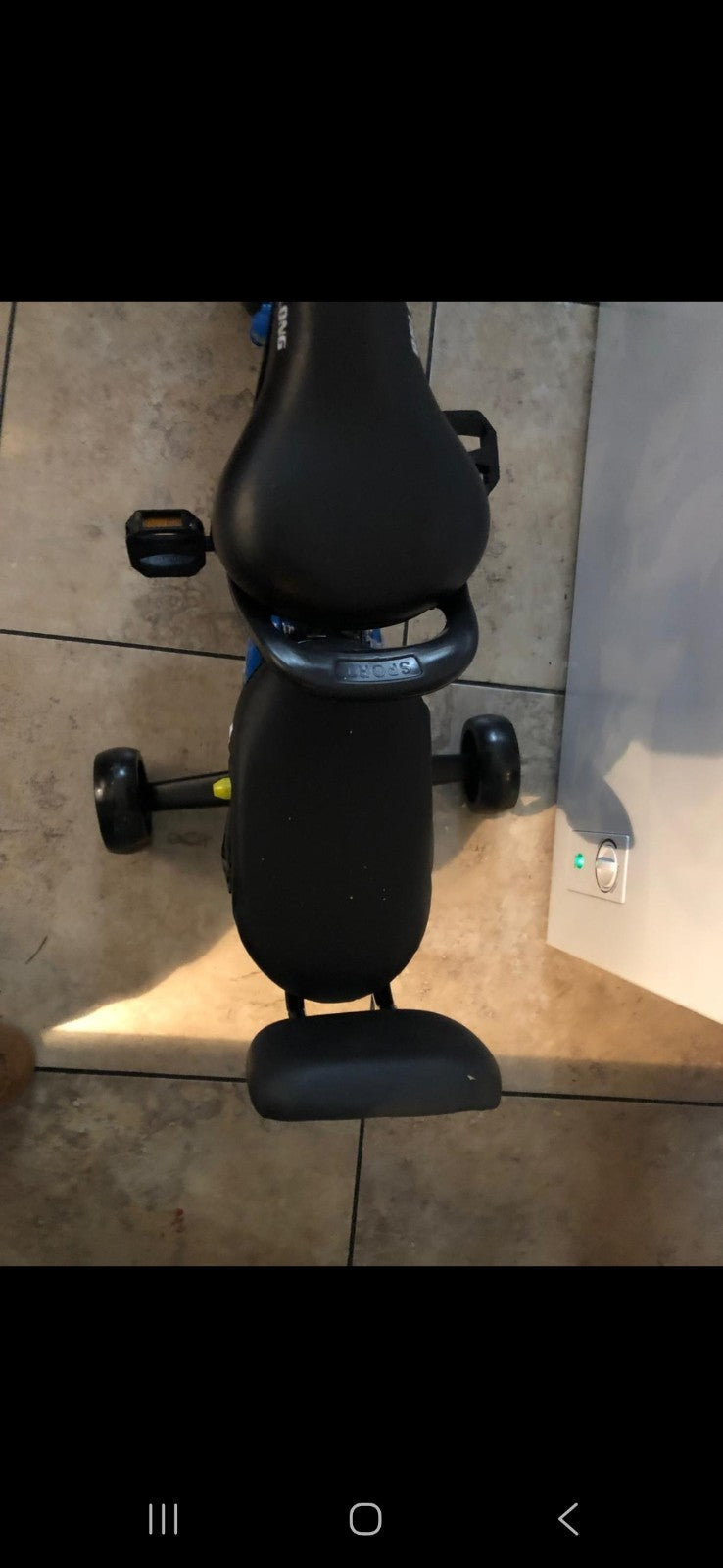 Boys Small Fold Away Bike Age 4