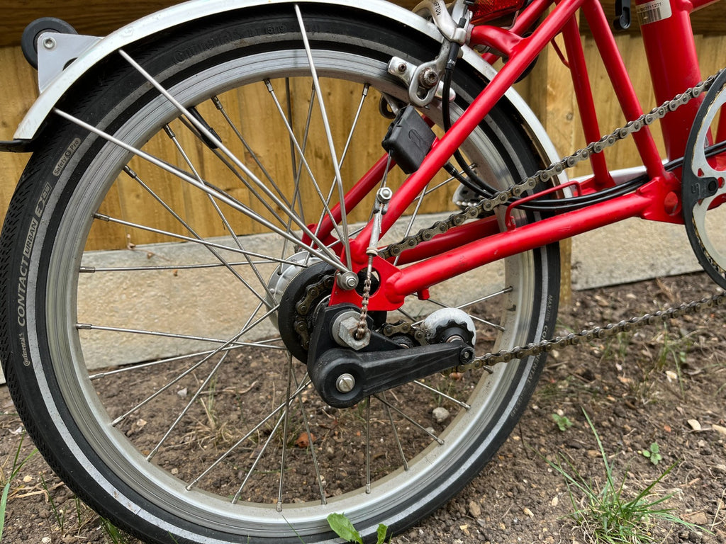 brompton folding bike 3 speed