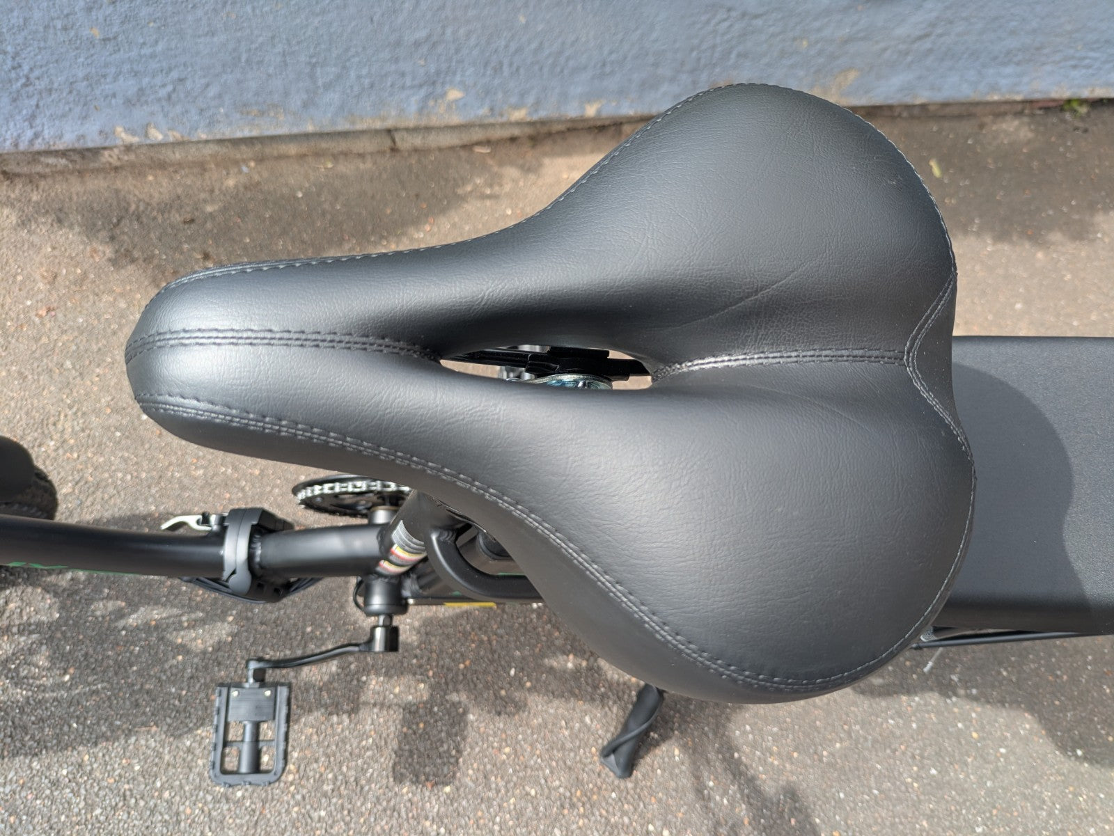 KOOLUX BK6 Foldable Bike, Throttle and rear seat, 250w Road Legal