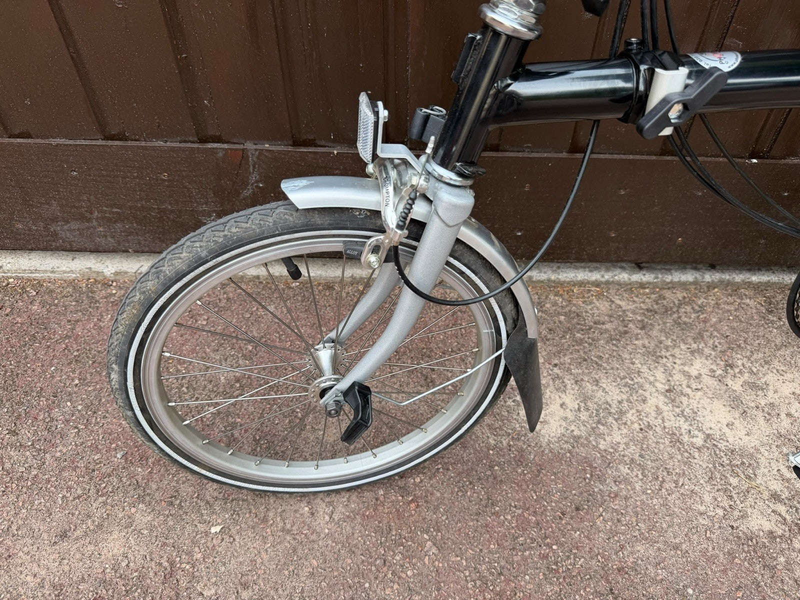Brompton Folding Bike 6-Speed Black