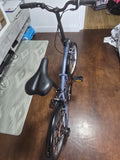 BTWIN Tilt 120 Grey Folding Bike - collection from LS10 OR KT1