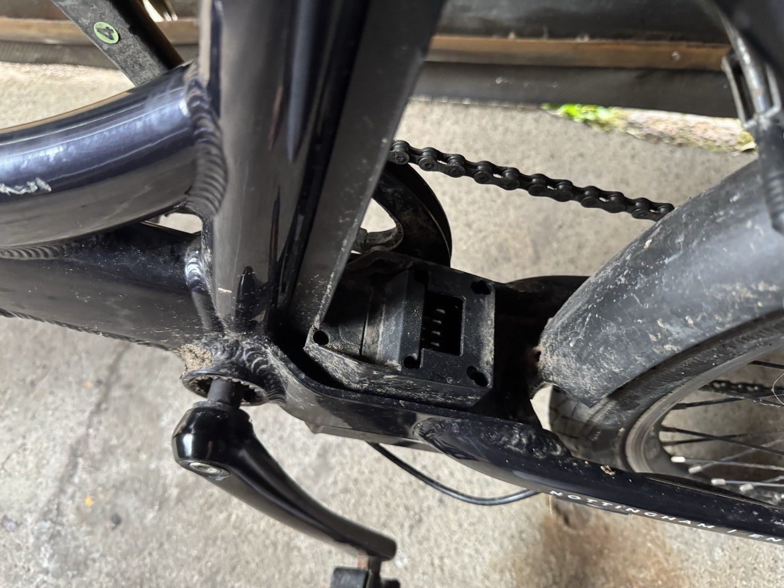 Raleigh Stow-E-Way Folding Bike w/ Rear Hub Motor – No Battery