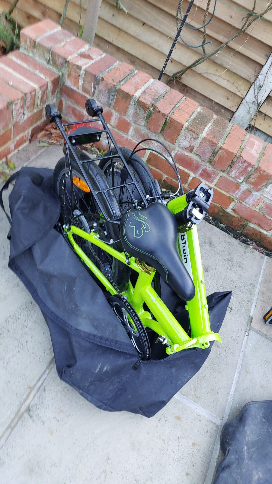 Btwin Hoptown 7speed folding bicycles